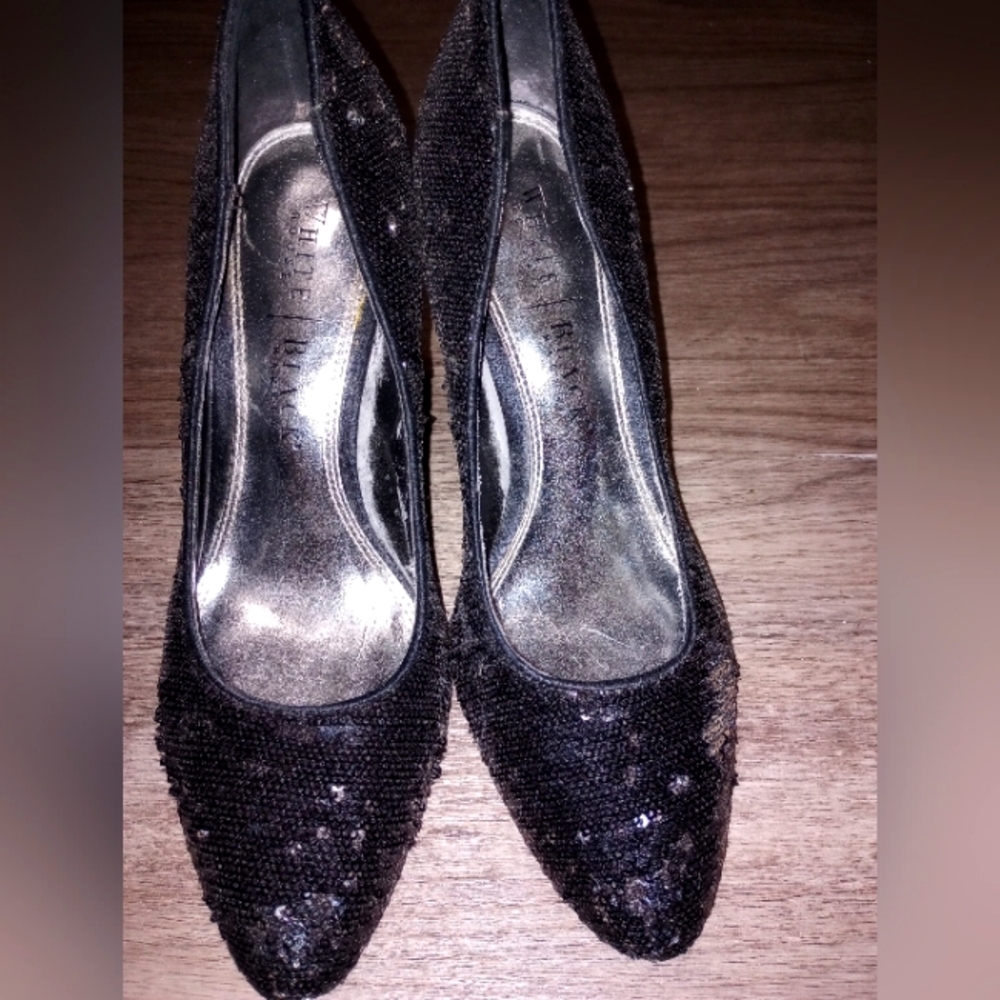 White House/Black Market Sequins Pump